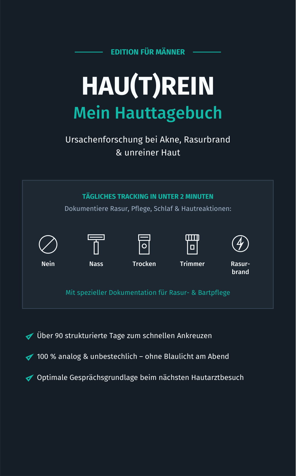 HAU(T)REIN für Männer